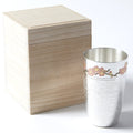 Obuchi Ginki Silver Tumbler Plum