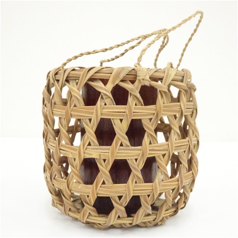 Sekimoto Chikusai Hanging Bamboo Basket