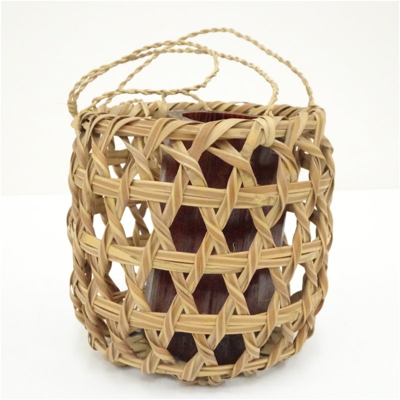 Sekimoto Chikusai Hanging Bamboo Basket