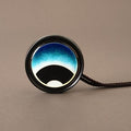 Jiyu Cloisonne Kagamibuta Netsuke 'Janome'