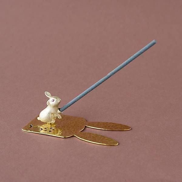 Mansei Rabbit Incense Stand