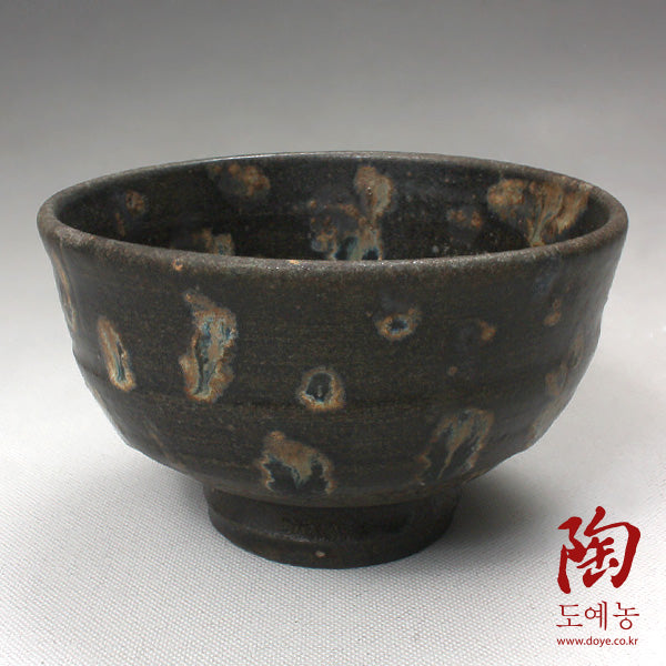 Yohen tenmoku tea bowl, Doam-yo