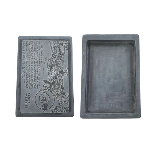 Nampo inkstone — Heart Sutra
