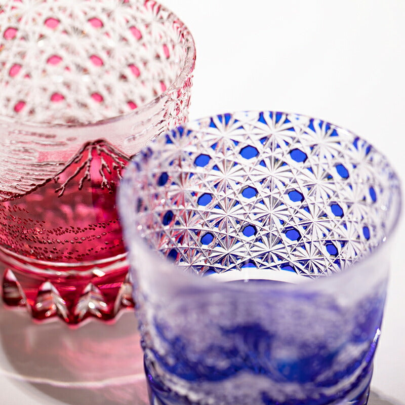Kimura Yasunori Edo Kiriko Rocks Glass