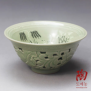 Openwork celadon — detail