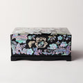 Peony & Butterfly lacquered jewelry chest by Lim Chung-hyu