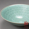 Turtle celadon bowl — detail