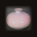 Inoue Manji white porcelain round jar