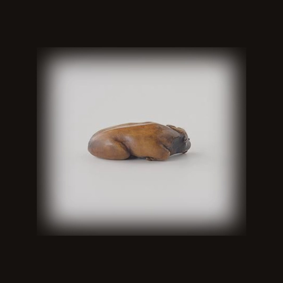 Netsuke by Sekine Kabu — detail